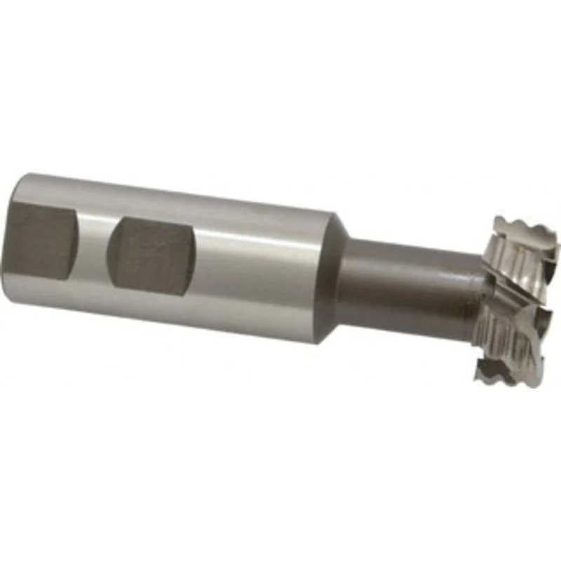 Value Collection 1-1/4 Diam, 31/64 Wide, Cobalt Roughing T-Slot Cutter 21/32 Neck Diam, 1 Shank Diam, 3-29/64 Shank L...